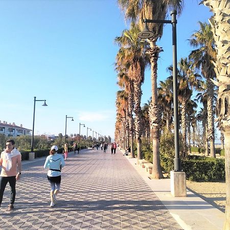 Apartamento Valencia Malvarrosa Luaran gambar