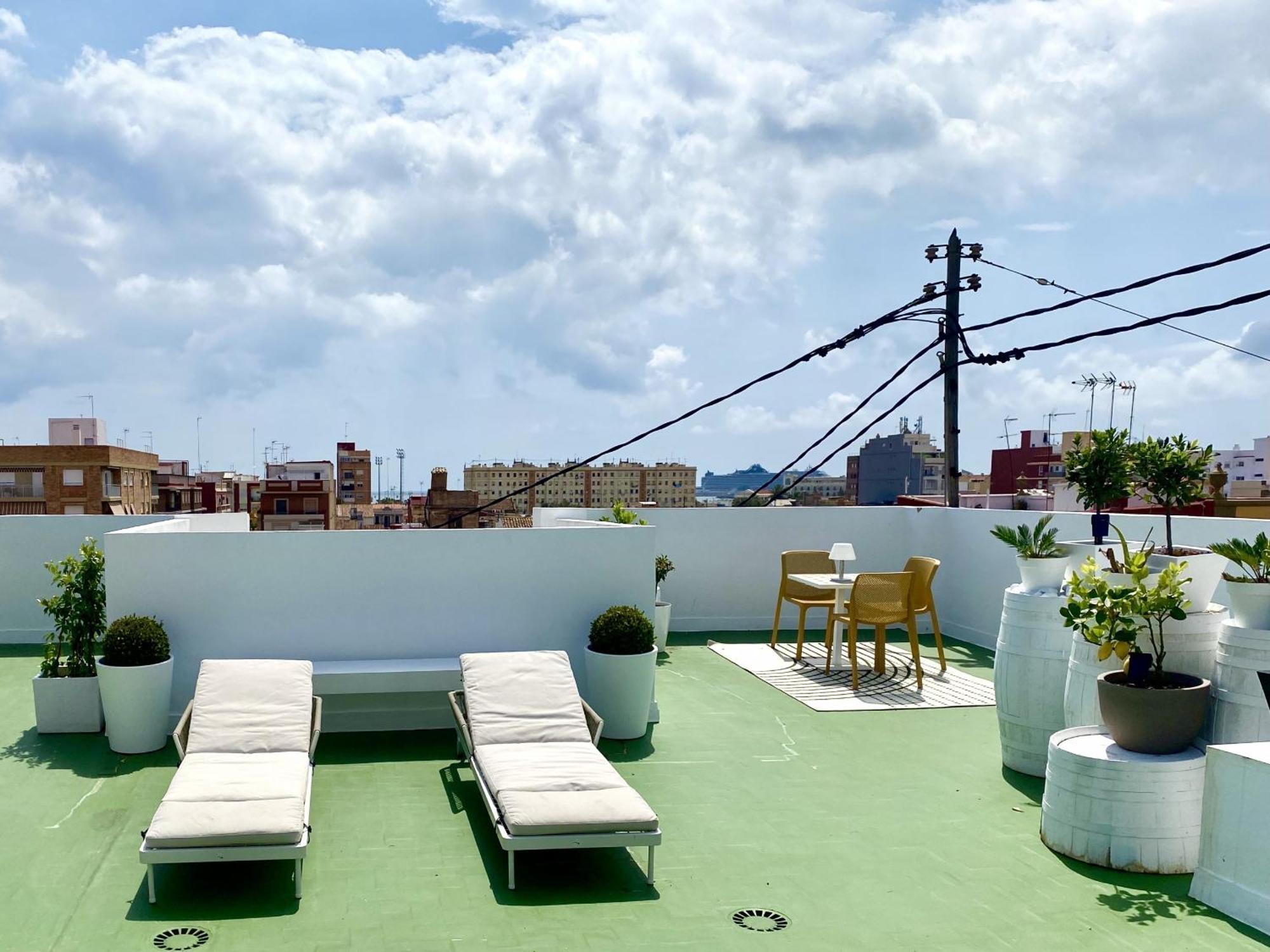 Apartamento Valencia Malvarrosa Luaran gambar